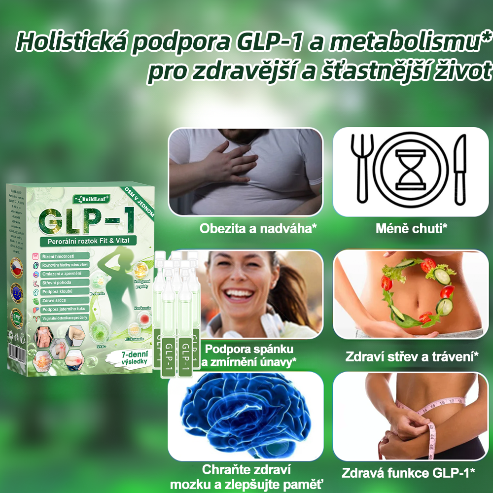 🎁💚🎁 Gratulujeme! Dnes patříte mezi šťastné zákaznice – získáváte až 50% slevu!Podpořte své tělo, rovnováhu a energii s BuildLeaf® – lehkost, vitalita a sebevědomí každý den! ✨