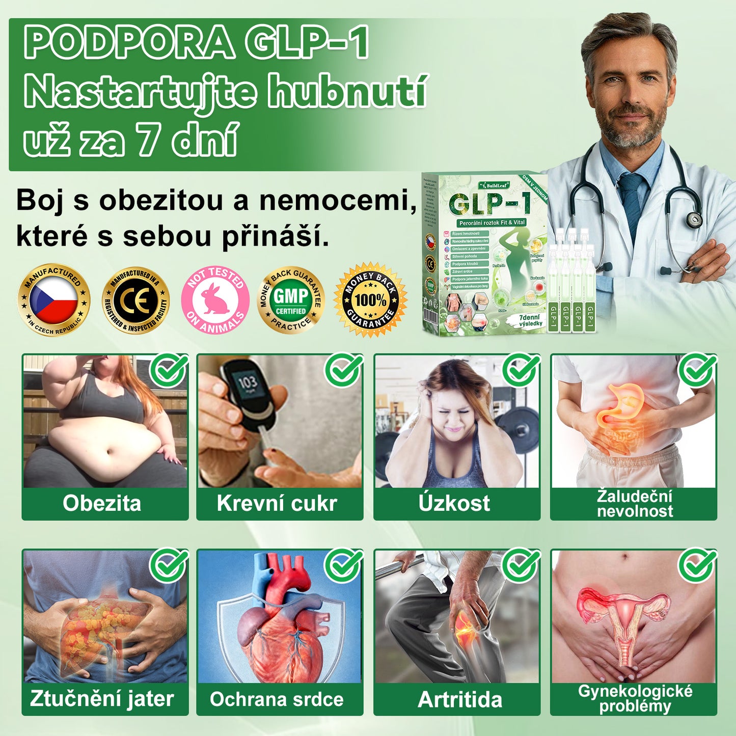 🎁💚🎁 Gratulujeme! Dnes patříte mezi šťastné zákaznice – získáváte až 50% slevu!Podpořte své tělo, rovnováhu a energii s BuildLeaf® – lehkost, vitalita a sebevědomí každý den! ✨