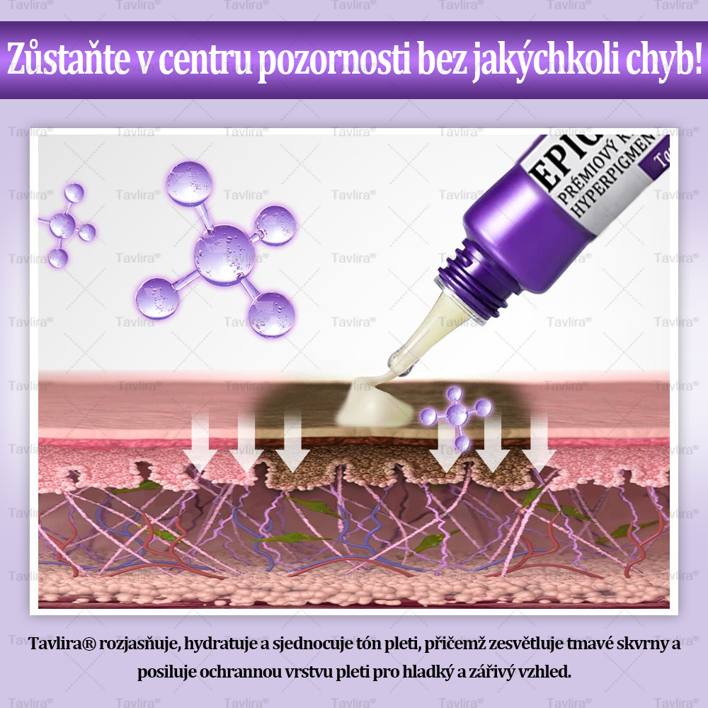 ✨Tavlira® EPIGLOW MelanEX prémiový krém proti hyperpigmentaci | ✅Schválené zdravotníckym oddelením České republiky