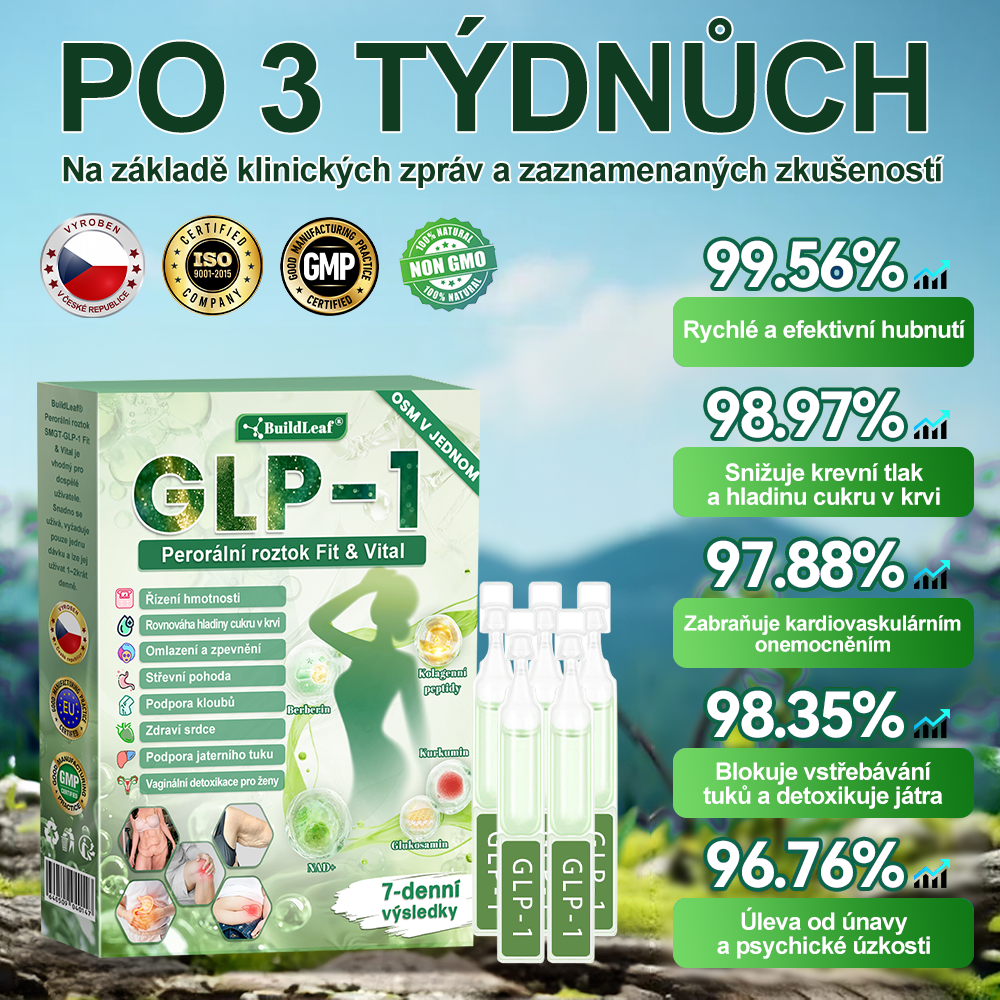 🎁💚🎁 Gratulujeme! Dnes patříte mezi šťastné zákaznice – získáváte až 50% slevu!Podpořte své tělo, rovnováhu a energii s BuildLeaf® – lehkost, vitalita a sebevědomí každý den! ✨