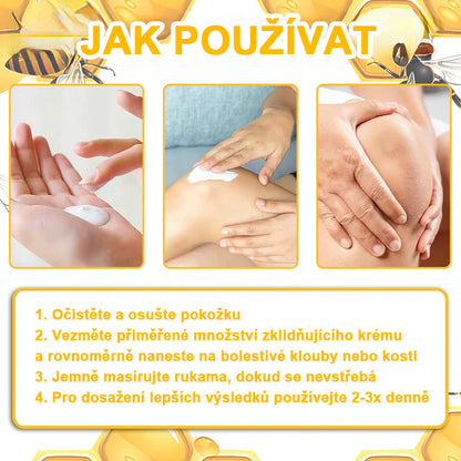 🐝🔥StawFlex® Krém na obnovu kloubů s včelím jedem (Novozélandský včelí extrakt - speciálně pro ortopedické problémy a bolest kloubů vyvinutý výzkumem a vývojem)