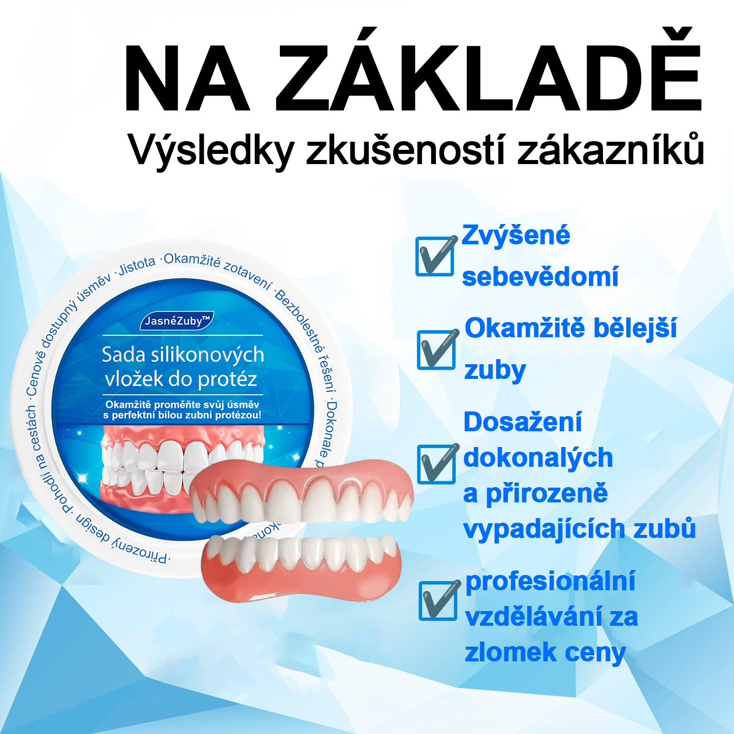 💎💥💎💥Gratulujeme, že jste se stali jedním z prvních 200 objednávek! Užijte si extra 50% slevu! Jednejte nyní a ukažte svůj sebevědomý úsměv. Pokud tuto příležitost propásnete, další bude až příští rok!