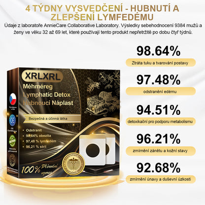 🔥🔥70% sleva - [CE Certifikace] 🐝XRLXRL™ Méhméreg Lymphatic Detox Hubnoucí Náplast🔥