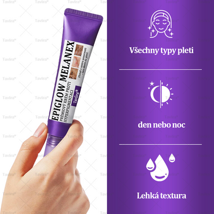 💜Tavlira® EPIGLOW MelanEX prémiový krém proti hyperpigmentaci | ✅Schválené zdravotníckym oddelením České republiky