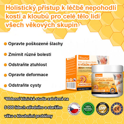 🐝🔥StawFlex® Krém na obnovu kloubů s včelím jedem (Novozélandský včelí extrakt - speciálně pro ortopedické problémy a bolest kloubů vyvinutý výzkumem a vývojem)